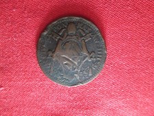 Mezzo Baiocco 1849 a.IIII -