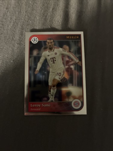 Topps merlin leroy sane - leroy,