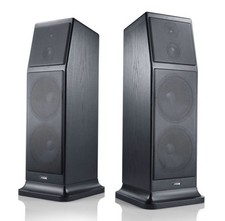 Canton Ergo GS - Altoparlanti da pavimento, rovere nero, nuovi, coppia ++ prezzo consigliato 7500 € ++