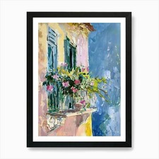 Quadro Balcone Ad Amalfi 1 Art