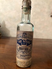 Liquore Medicinal TRE' STELLE- cl 10 - gr.40 - Liquorificio di Lodi - evaporata