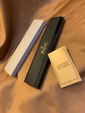 BULOVA Accutron Scatola Per Orologio Box Vintage Watch + Garanzia