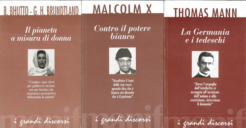 Grandi discorsi malcom - pz., x