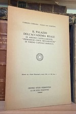 Corrado San Martino Il Palazzo dell'Accademia Reale Estratto da studi Piemontesi