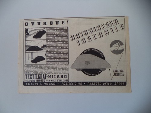 Advertising pubblicità 1940 - advertising,