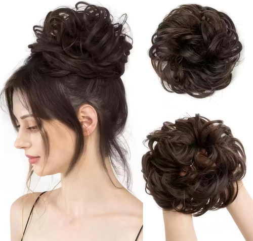 Chignon finto per capelli - chignon,