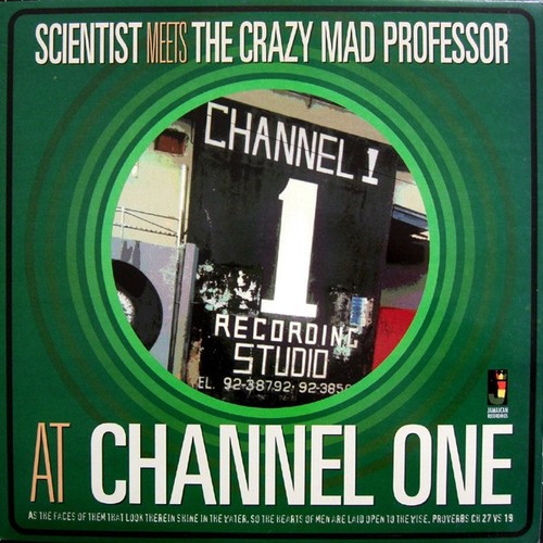 Scientist meets the crazy mad - scientist,