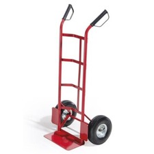 Carro Trasporto Manuale con Ruote Pneumatiche Ø26 cm – Portata 200 kg Base 35x20