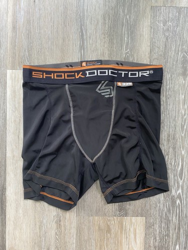 Boxer nero shock doctor taglia - nero,