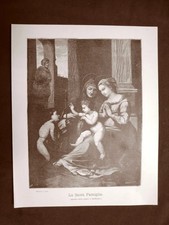 La Sacra Famiglia Quadro della