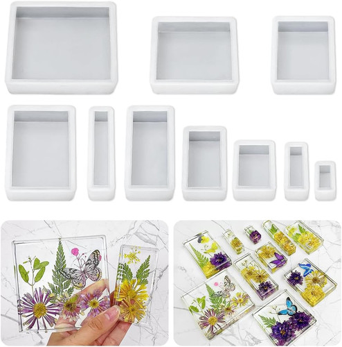 Set stampi in silicone - 10,