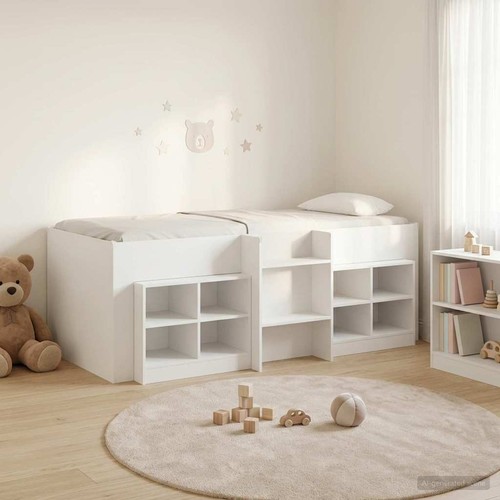 Struttura letto loft con - letto,