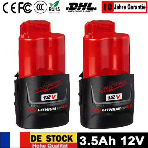 Batterie 12v pour - batterie, milwaukee