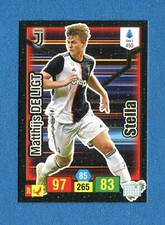 CALCIATORI 2019-20 -Adrenalyn Panini- Card STELLA 450 - DE LIGT - JUVENTUS