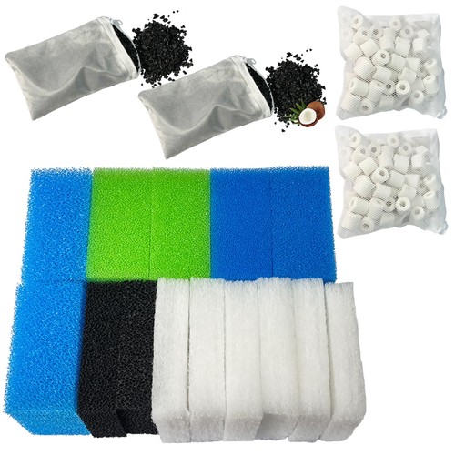 Set filtri per acquario - set,