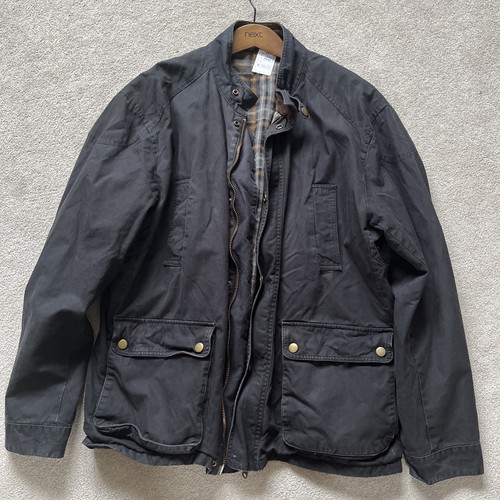 Giacca uomo next cotone cerato - cotone,