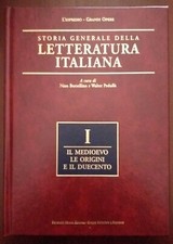 Storia generale della Letteratura Italiana Vol. I