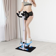 Stepper fitness con manubrio, stepping machine per esercizi, 29*39*110 cm max.150 kg