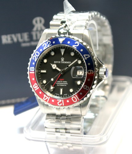 Revue thommen diver gmt - thommen, (300m)
