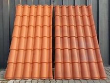 Lastre Finto Coppo 184x98 cm - Colori Terracotta e Anticato