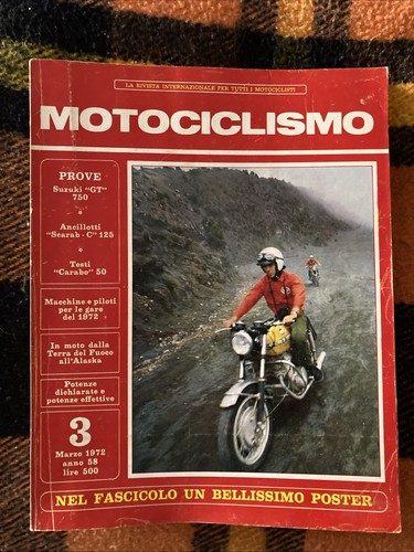Motociclismo 1972 suzuki gt - motociclismo,