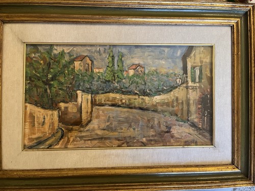 Dipinto olio scuola - dipinto,