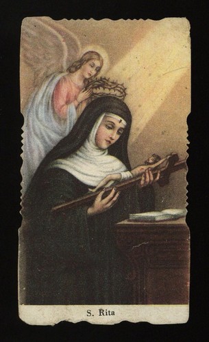 Santino holy card rita - santino-holy, da