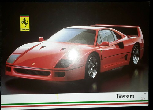 Brochure gamma ferrari 1987 - gamma,