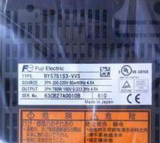 FUJI RYS751S3-VVS AC SERVO
