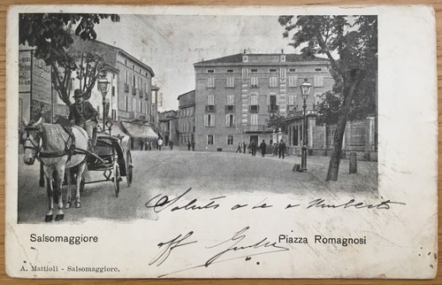 Cartolina viaggiata 1905 - viaggiata,