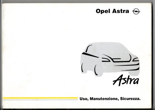 Libretto uso manutenzione - , opel