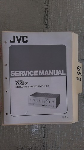 Jvc manuale di - jvc, a-s7