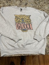 Felpa Gucci grigia marca