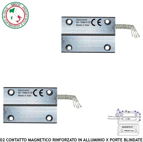 Sensori magnetici alluminio - magnetici,