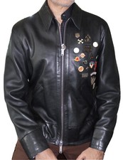 DSQUARED2 GIACCA JEANS PELLE