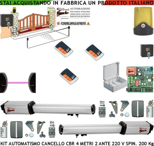 Automazione cancello 2 - mt,