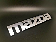 MAZDA 165MM LOGO SIGLA EMBLEMA FREGIO STEMMA SCRITTA TARGHETTA BADGE PLACCA NOME
