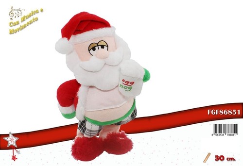 Pupazzo babbo natale con - x,