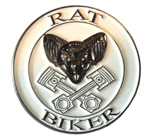 Rat biker look rider - biker,