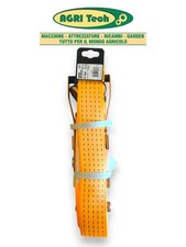 CINGHIA DI FISSAGGIO CON CRICCHETTO MM 50X9 M CON GANCIO AD UNCINO LC=25KN