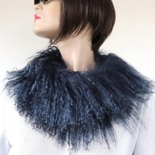 Pelliccia Sciarpa Agnello Del