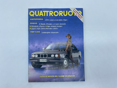 Rivista quattroruote annata - rivista,