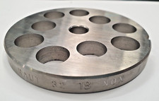 PIASTRA ACCIAIO INOX TRE SPADE TRITACARNE TC 32 - FORI 18 mm- ORIGINALE TRESPADE