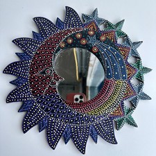 Specchio celeste vintage sole