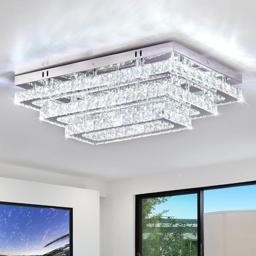 Plafoniera led cristallo - plafoniera,