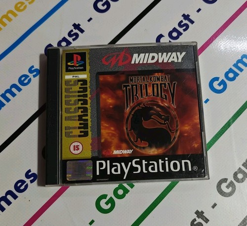 Ps1 mortal kombat trilogy pal - kombat,