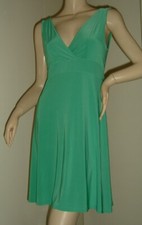 ABITO VESTITO ESTIVO DONNA VERDE DIVAS TAGLIA L SEXY LEGGI LE MISURE