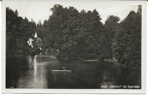 Cartolina eger chep isola - cartolina,