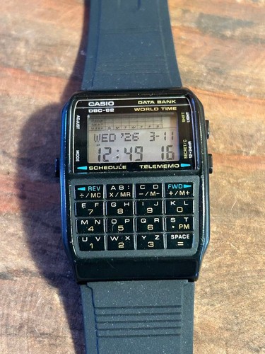 Casio data bank - casio,