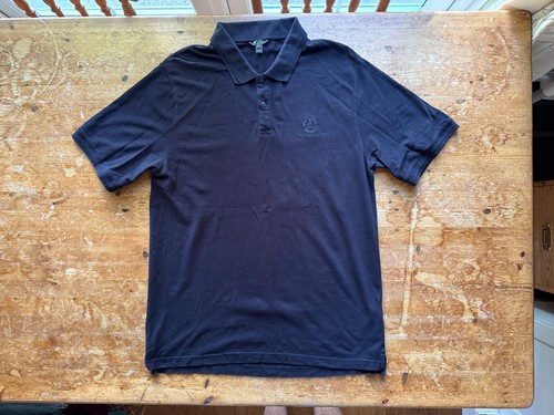 Polo uomo belstaff nera manica - polo,